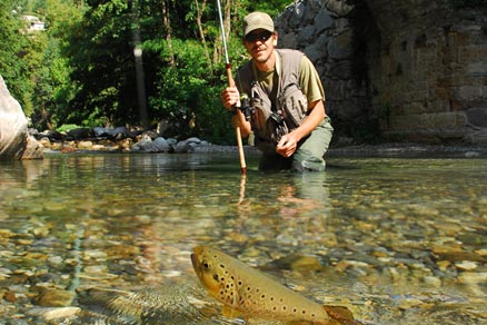pêche dans le Mercantour