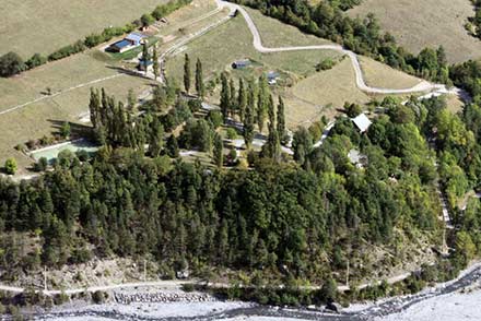 Vue du camping