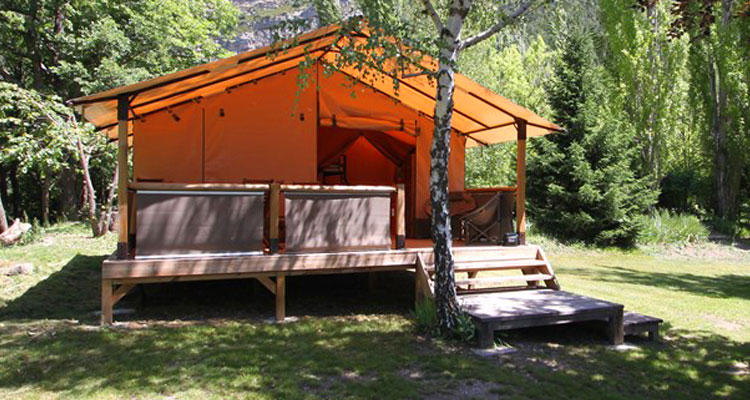 Lodge Victoria du camping Le Prieuré